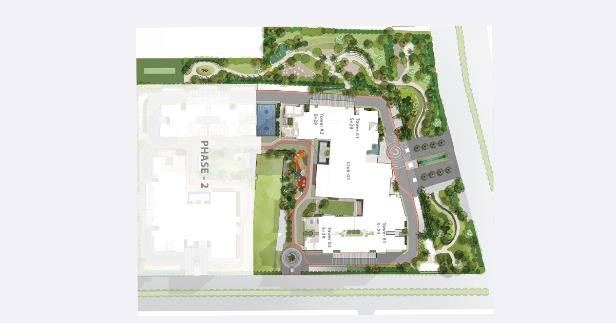 Rosemont Residency Layout