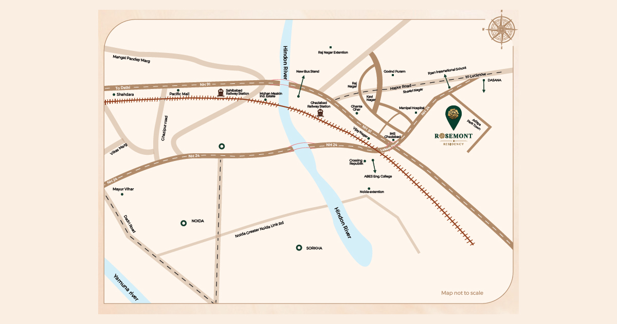 Rosemont Residency Location