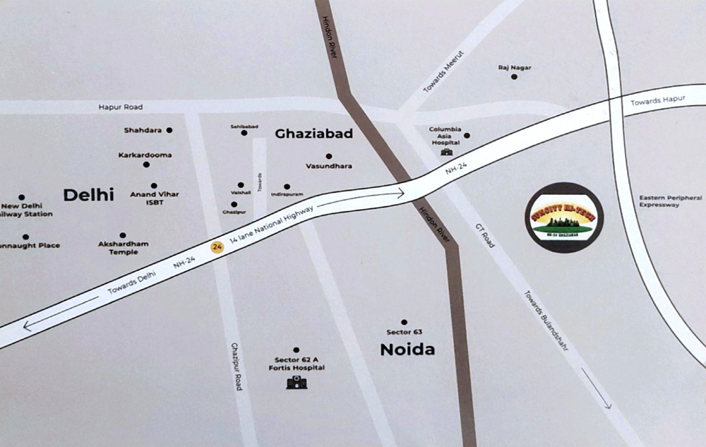 Gulshan Empire Location